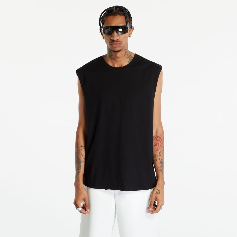 Majica bez rukava Urban Classics Open Edge Sleeveless Tee Crna | TB1562-00007, 0