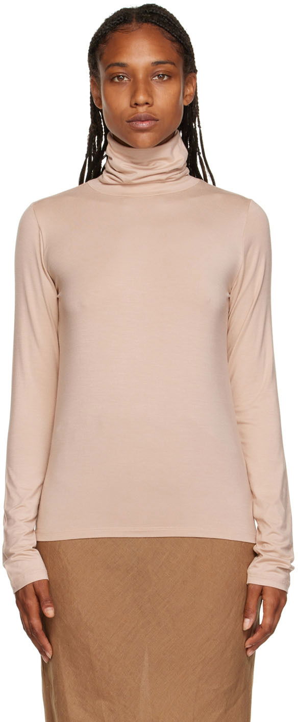 Džemper Baserange Bamboo Turtleneck Bež | TOTN