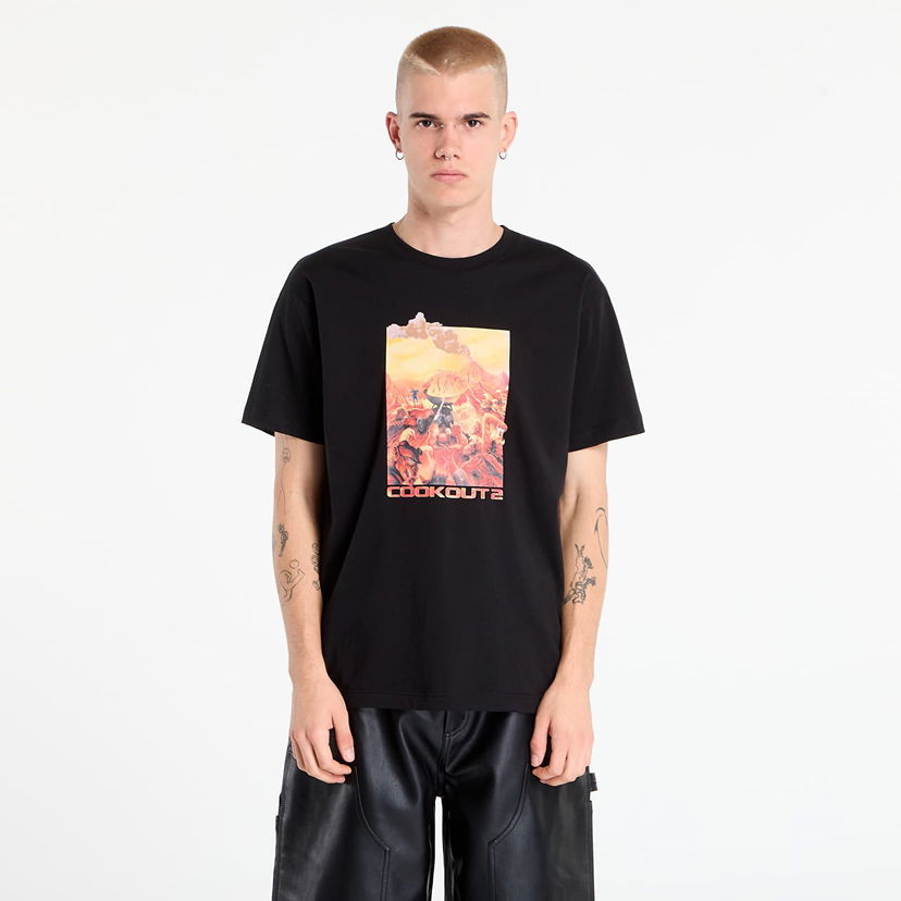 Majica kratkih rukava Dime DIME Cook Out 2 T-Shirt Crna | DIMESU2564BLK