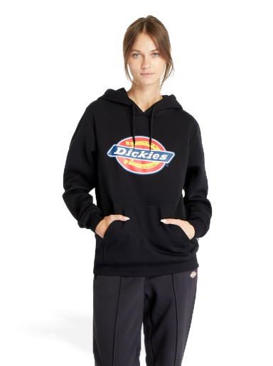 Dukserice Dickies Icon Logo Hoodie Black Crna | DK0A4XCBBLK1