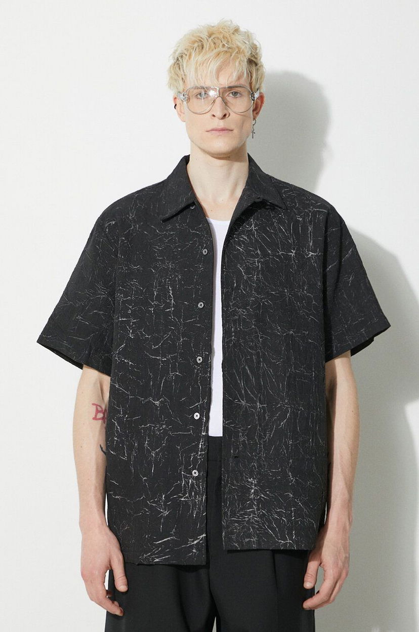 Košulja Han Kjøbenhavn Relaxed Shirt Crna | M.133651