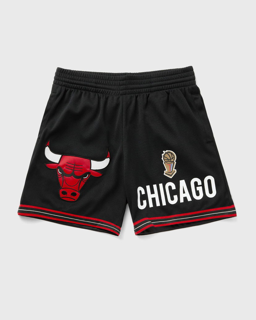 Kratke hlače Mitchell & Ness Chicago Bulls NBA Team Origins Mesh Shorts Crna | BT9267-CBUBLCK