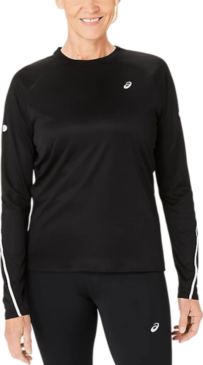 Majica kratkih rukava Asics Long Sleeve T-Shirt ROAD LITE-SHOW LS Crna | 2012d080-001