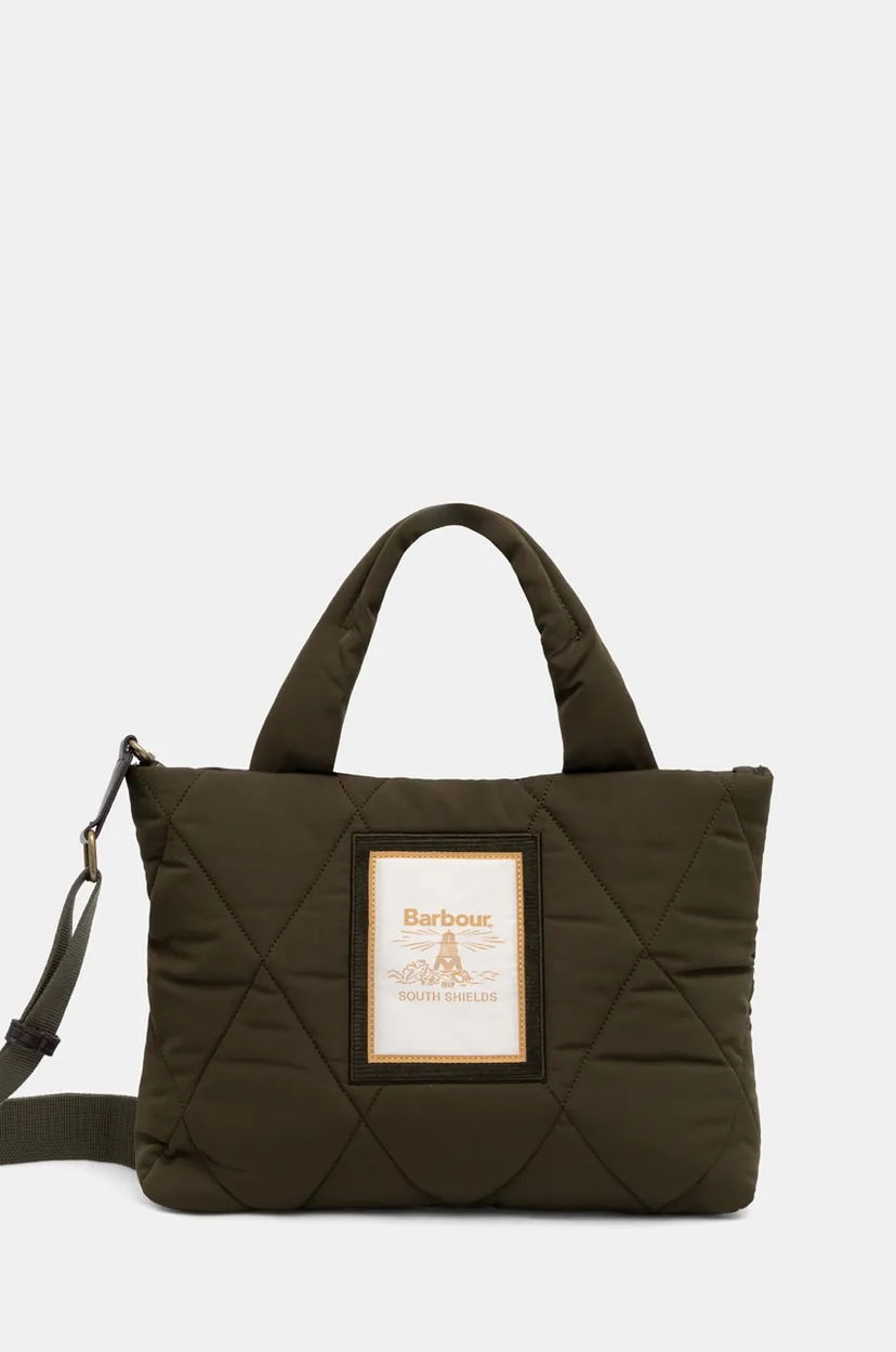 Tote bag Barbour Barbour Quilted Tote Bag Zelena | LBA0435