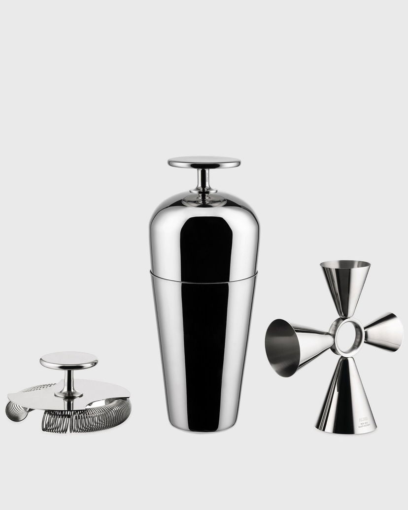 Home decor Alessi Tending Box 3-Piece Mixing Kit Metalik | GIA26SET