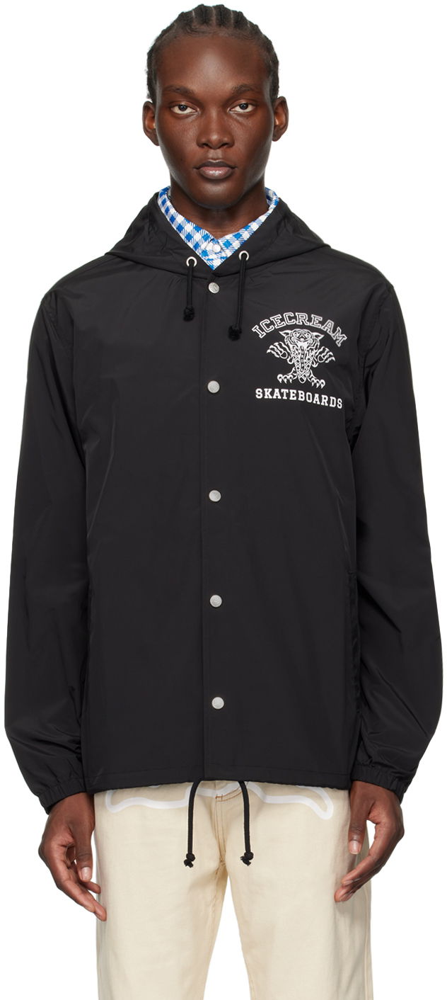 Vjetrovka BBC IceCream Hooded Jacket Crna | IC24204
