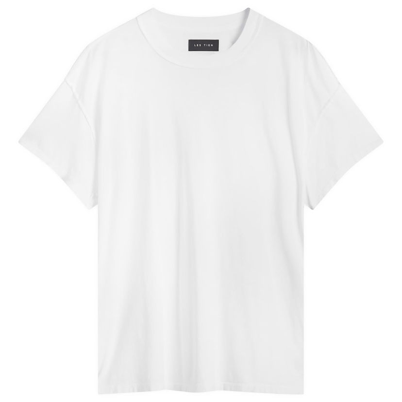 Majica kratkih rukava LES TIEN Les Tien Lightweight Inside Out T-Shirt, Size Large Bijela | CC-2020-WHT