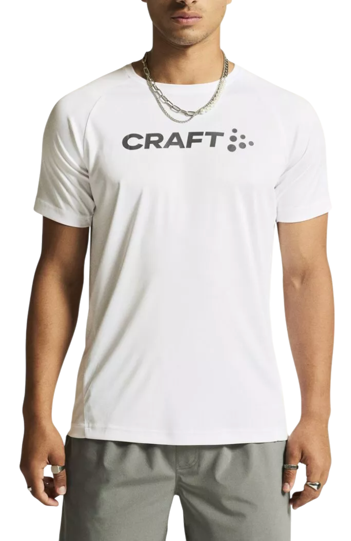 Majica kratkih rukava Craft Craft Core Essence Logo T-Shirt Bijela | 1911786-900985, 1