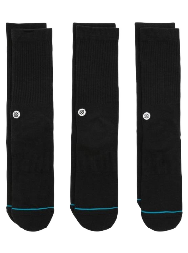 Čarape Stance Icon 3 Pack Socks Crna | M556D18ICP-BLK