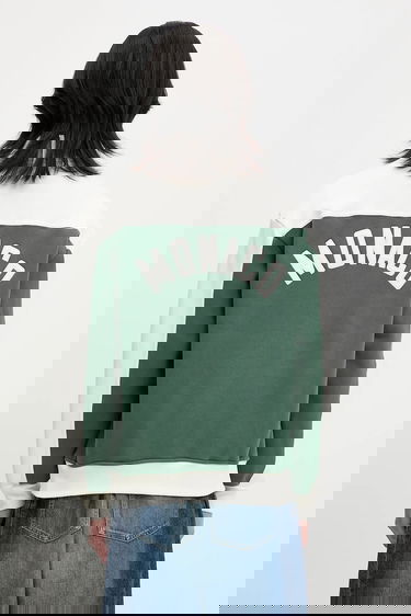 Dukserice Rhude RHUDE Monaco Quarter-Zip Sweatshirt Zelena | RHSS25SW01012, 2