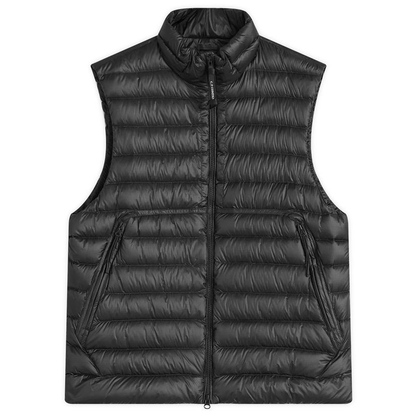 Prsluk C.P. Company C.P. Company D.D. Shell Lens Down Vest, Size Large Crna | 18CMVE201A-006099A-999