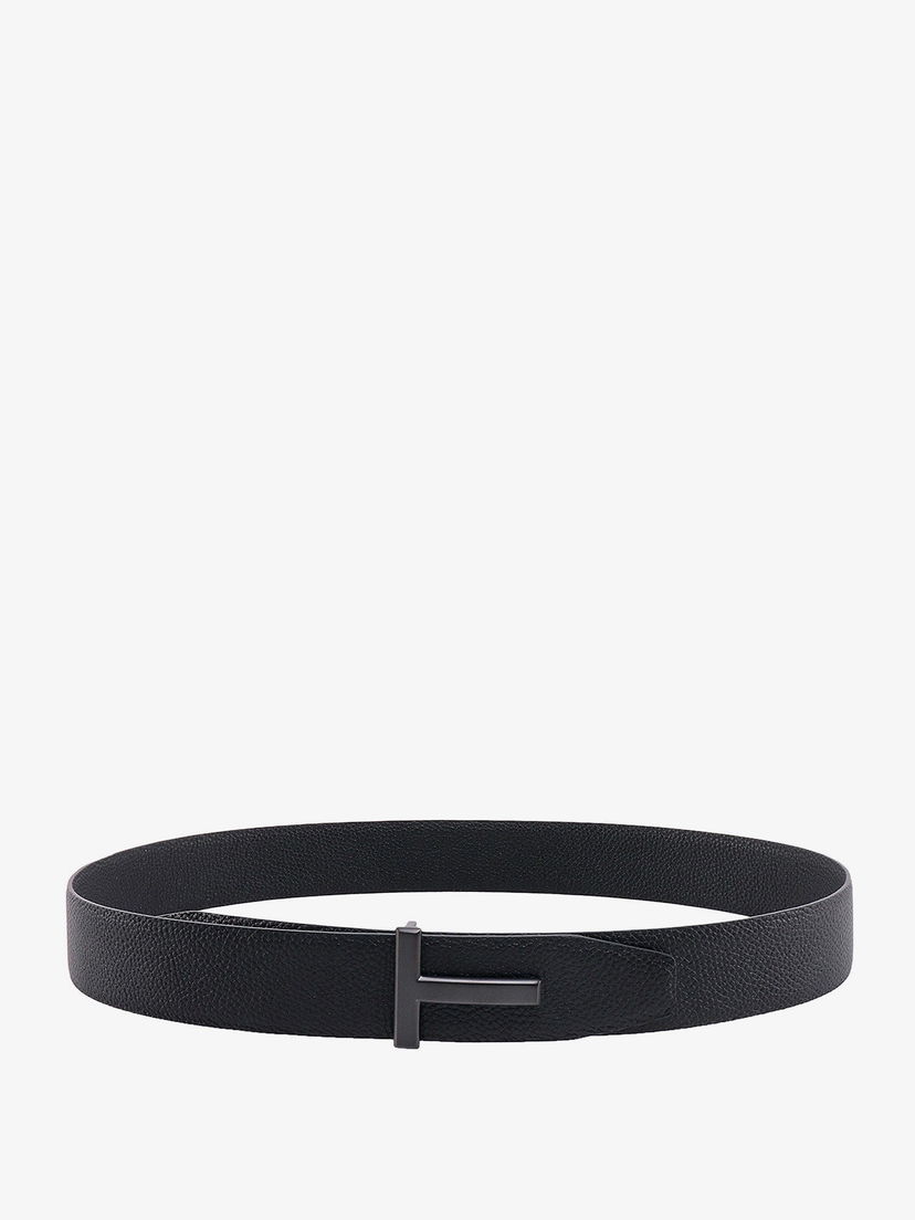 Pojasevi Tom Ford Black Leather Belt Crna | TB178LCL236L1N001