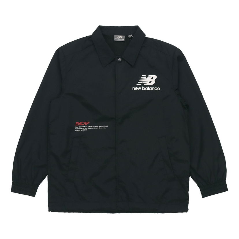 Vjetrovka New Balance Casual Cargo Jacket Crna | NAA24013-BK