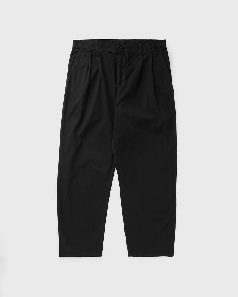Hlače Carhartt WIP Evan Pleated Cropped Pants Crna | I035563-89.GD