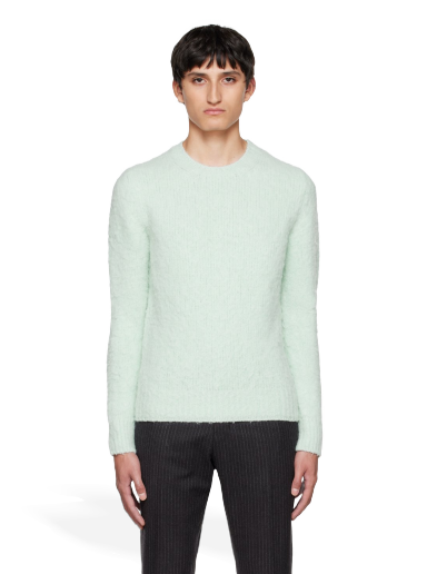 Džemper AMI Crewneck Sweater Zelena | HKS053.028