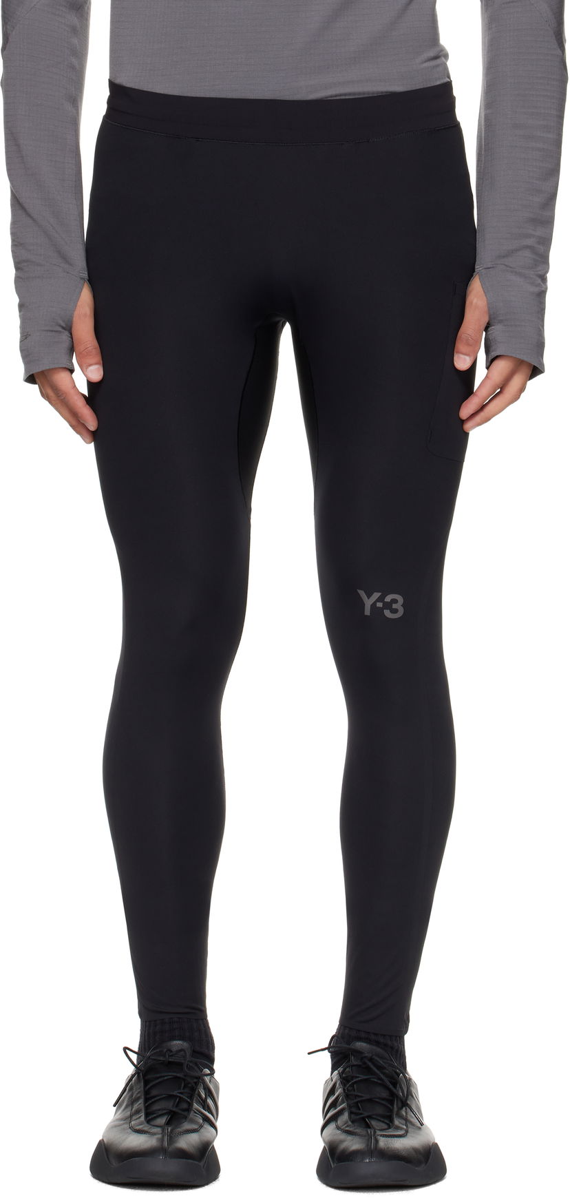 Tajice Y-3 Y-3 Running Leggings Crna | JX4805