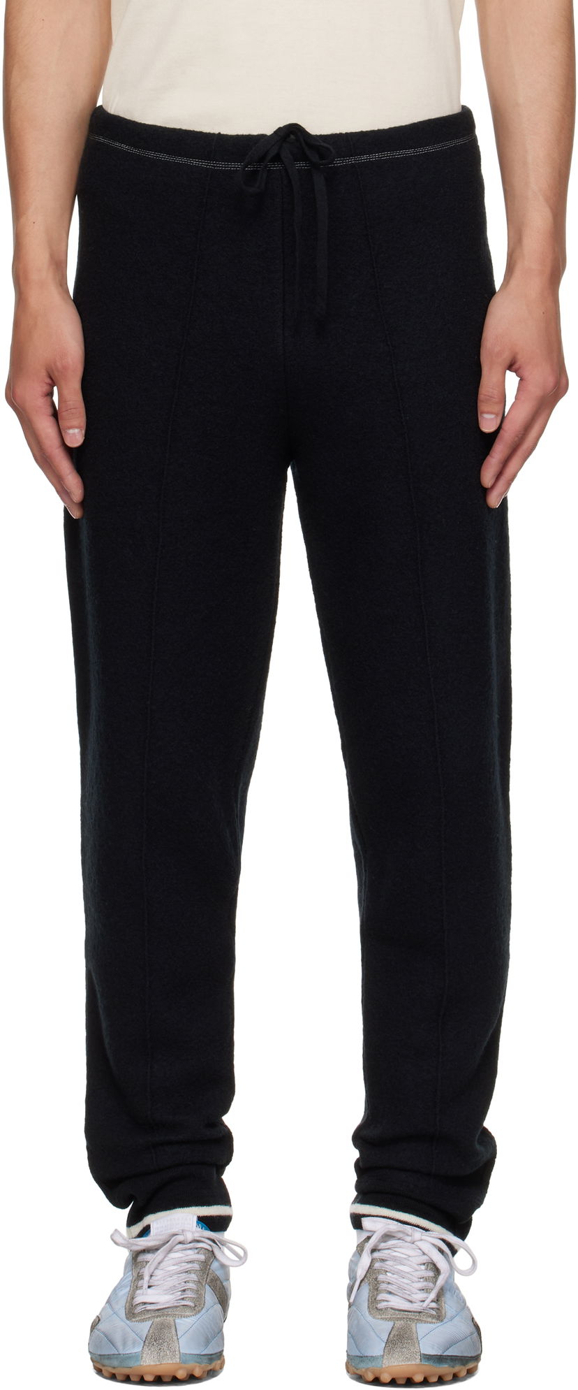 Trenirka Maison Margiela Maison Margiela Wool Track Pants Crna | S50KA0683 M13148