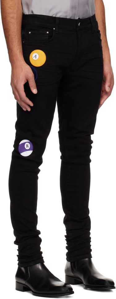 Jeans AMIRI AMIRI Pool Ball Skinny Jeans Crna | AMDNSY1129, 1