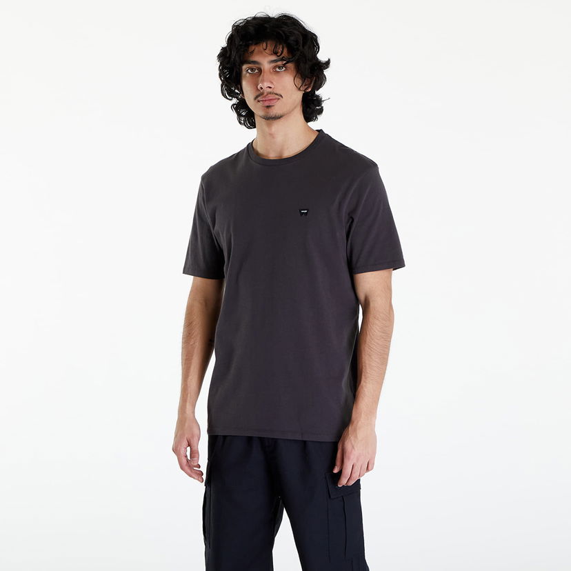 Majica kratkih rukava Wrangler Sign Off Tee Black Crna | 112351320