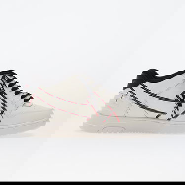 Tenisice i cipele Off-White Ooo Printed & Stitched Arrow White/ Black Bijela | OMIA189F25LEA00D0110, 2