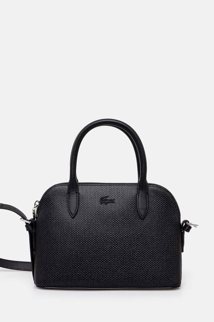 Ručna torbica Lacoste Lacoste Small Dome Satchel Crna | NF3723KL
