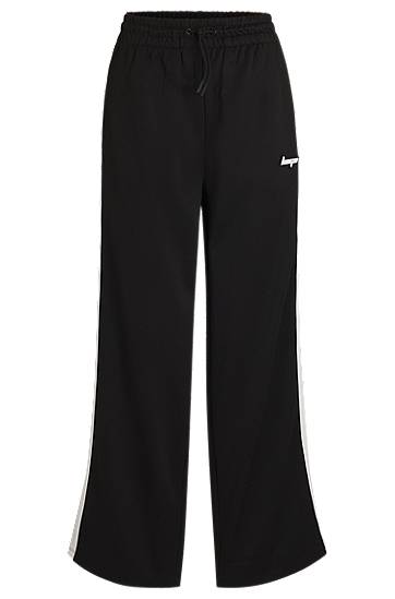Trenirka BOSS Retro Tracksuit Bottoms with Side Stripe Crna | 50537080, 0