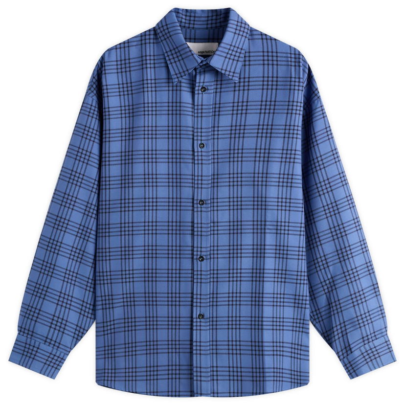 Košulja sage NATION Chisholm Check Shirt Plava | S075-RBC