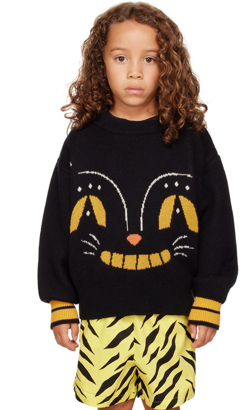 Džemper Perks And Mini Perks and Mini Lil' Creepz Graphic Sweater Crna | 55003