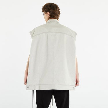 Prsluk Rick Owens DRKSHDW Jumbo Worker Vest Bijela | DU01C6762 MMD 51, 4