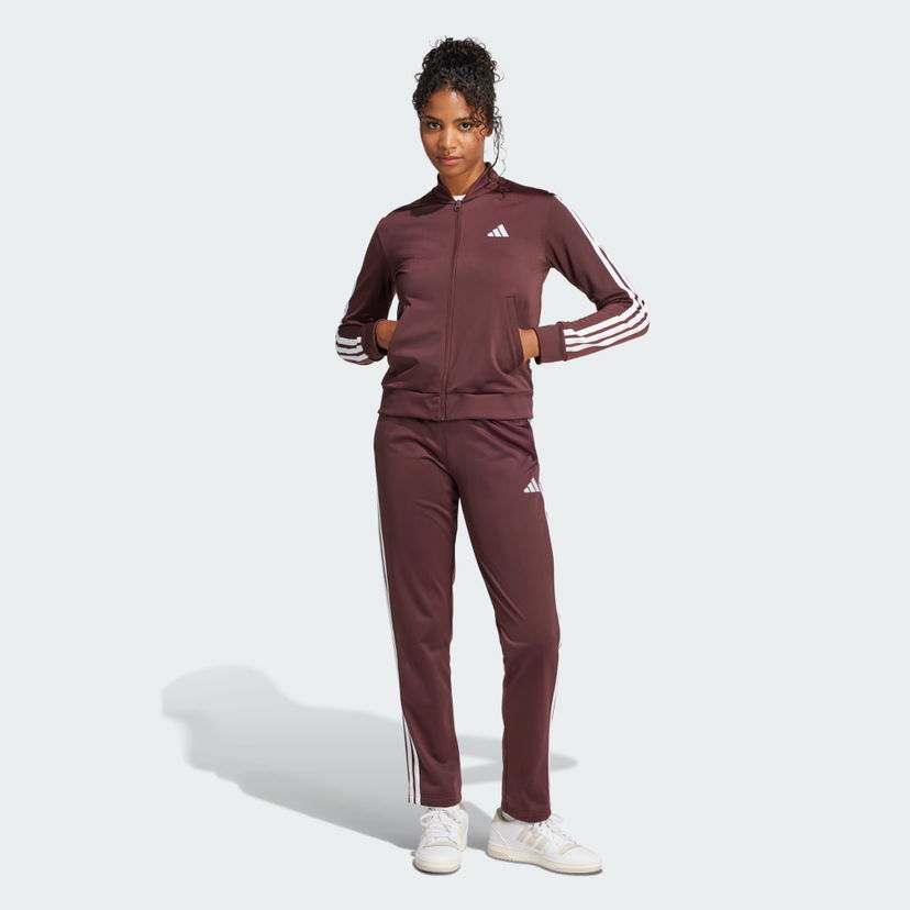 Trenerka adidas Performance Essentials 3-Stripes Track Suit Smeđa | JD2683