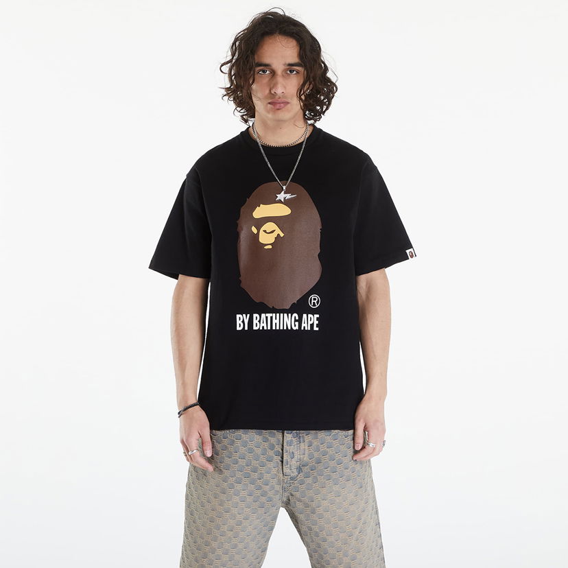 Majica kratkih rukava BAPE A BATHING APE By Bathing Ape Tee Black Crna | 001TEK301002M BLK