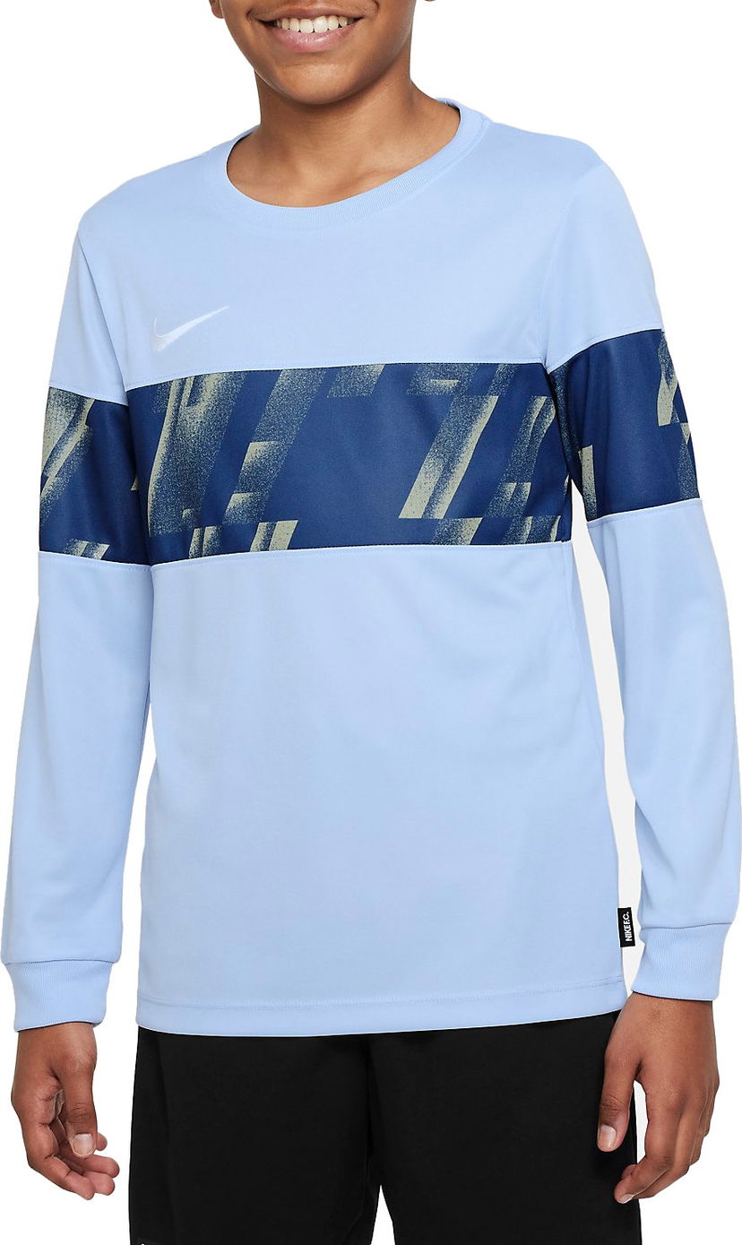 Dres Nike Nike F.C. Dri-FIT Libero Long Sleeve T-Shirt Plava | dh9674-548