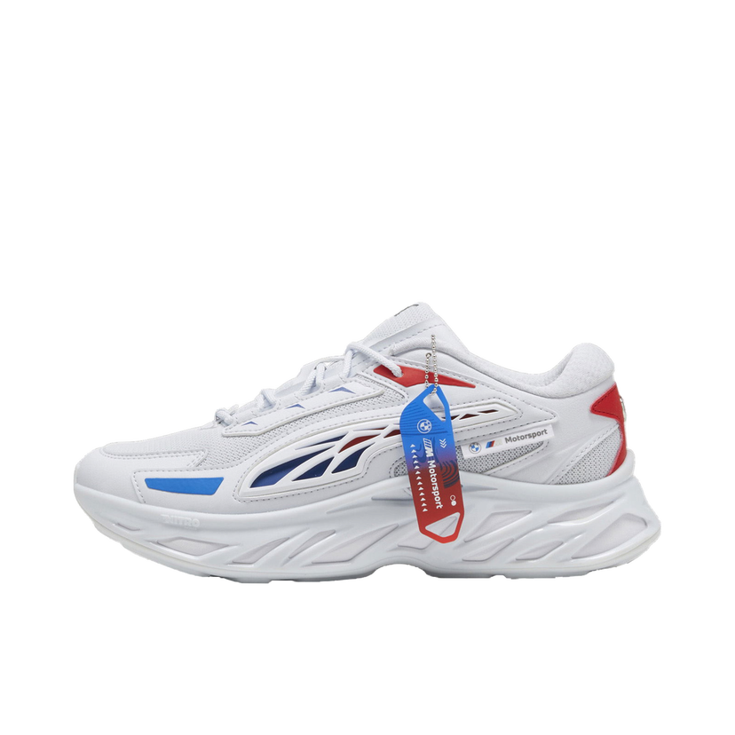 Tenisice i cipele Puma Exotek Nitro BMW Motorsport Silver Mist Pop Red Cool Cobalt Siva | 308135-02