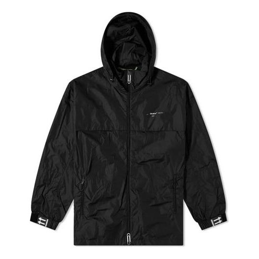Vjetrovka Off-White Arrows Modern Street Trench Coat Crna | OMEB014R20G450211001