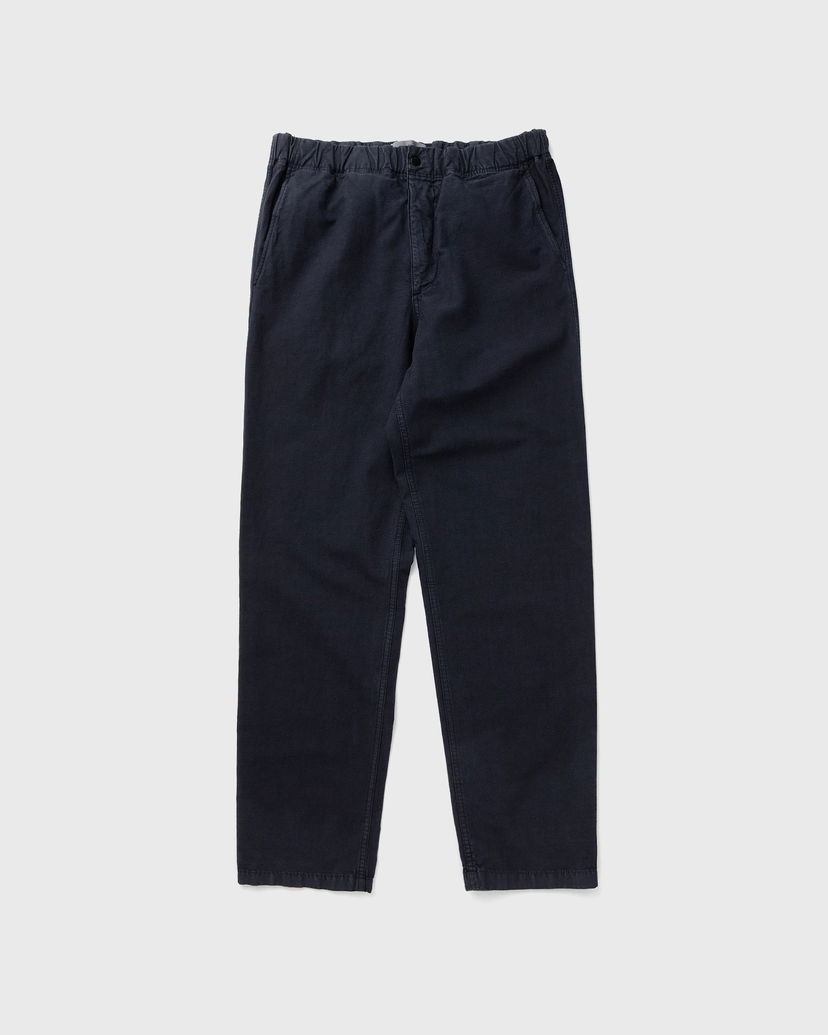 Hlače NORSE PROJECTS Ezra Relaxed Cotton Linen Trousers Tamnoplava | N25-0420-7004