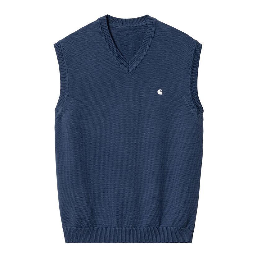 Prsluk Carhartt WIP Madison Vest Tamnoplava | I033036_26L_XX