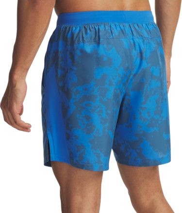 Kratke hlače Under Armour Under Armour UA Launch 7" Print Shorts Plava | 1382621-402, 1
