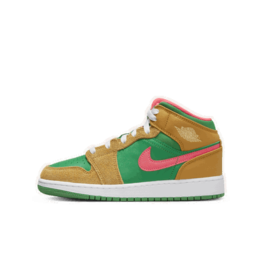 Tenisice i cipele Jordan Air Jordan 1 Mid SE GS "Wheat Watermelon" Višebojno | DX4365-700, 0