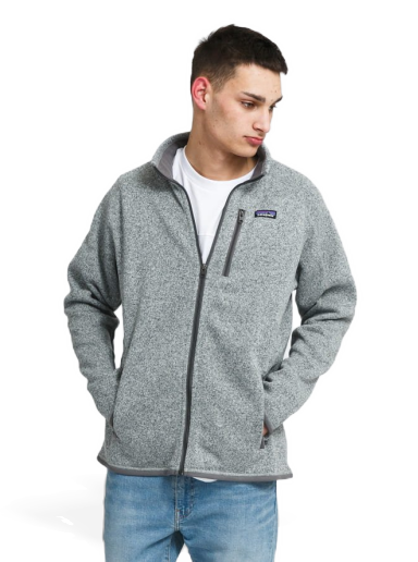 Dukserice Patagonia Better Sweater Jacket Siva | 25528 STH