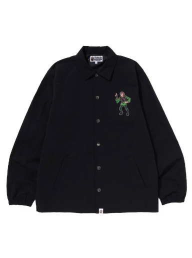 Jakna BAPE Ape Graphic Coach Jacket Crna | 1J30-140-010