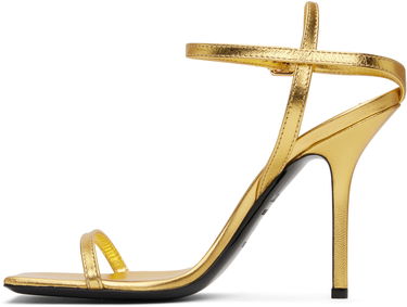 Njega cipela Moschino Moschino Tina Heeled Sandals Metalik | MA1655AC1M MC0 901, 2