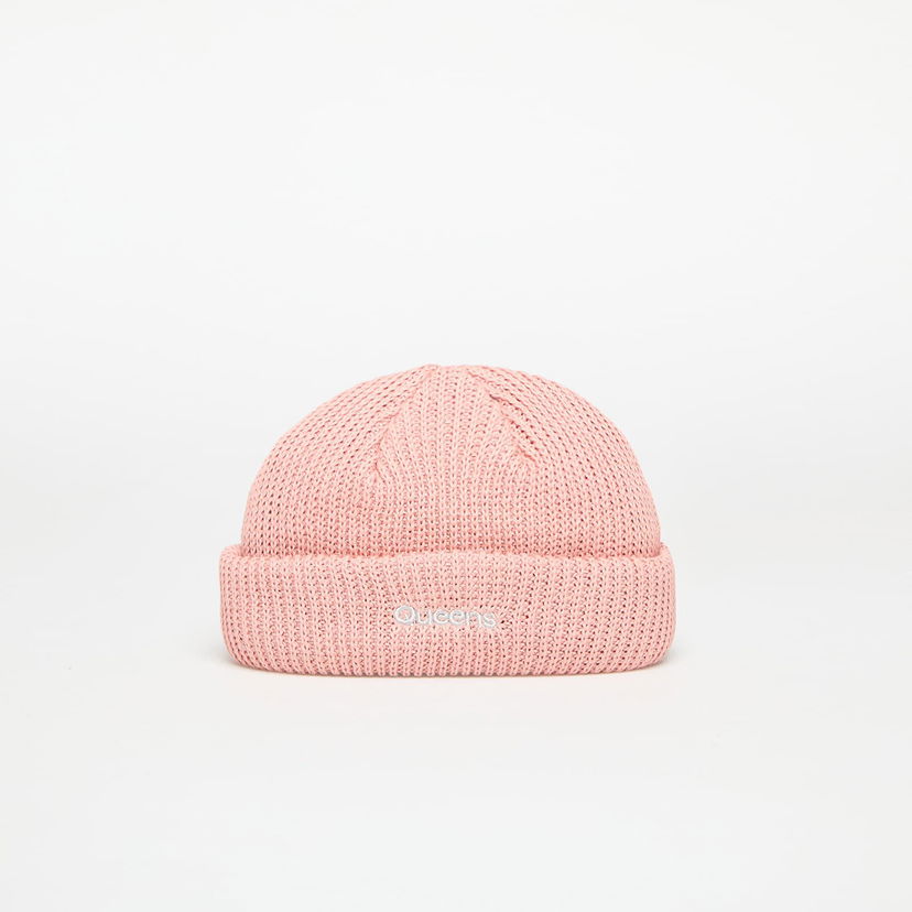 Kapica Queens Essentials Knitted Beanie Ružičasta | QNS_075