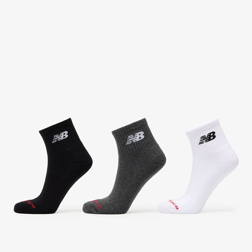 Čarape New Balance Everyday Ankle Socks 3-Pack Bijela | LAS51303WM