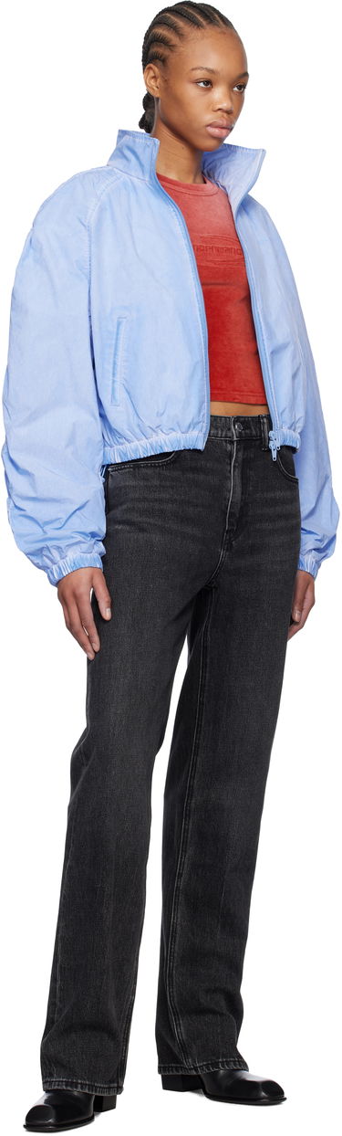 Vjetrovka Alexander Wang alexanderwang.t Ruched Track Jacket Plava | 4WC1252109, 3