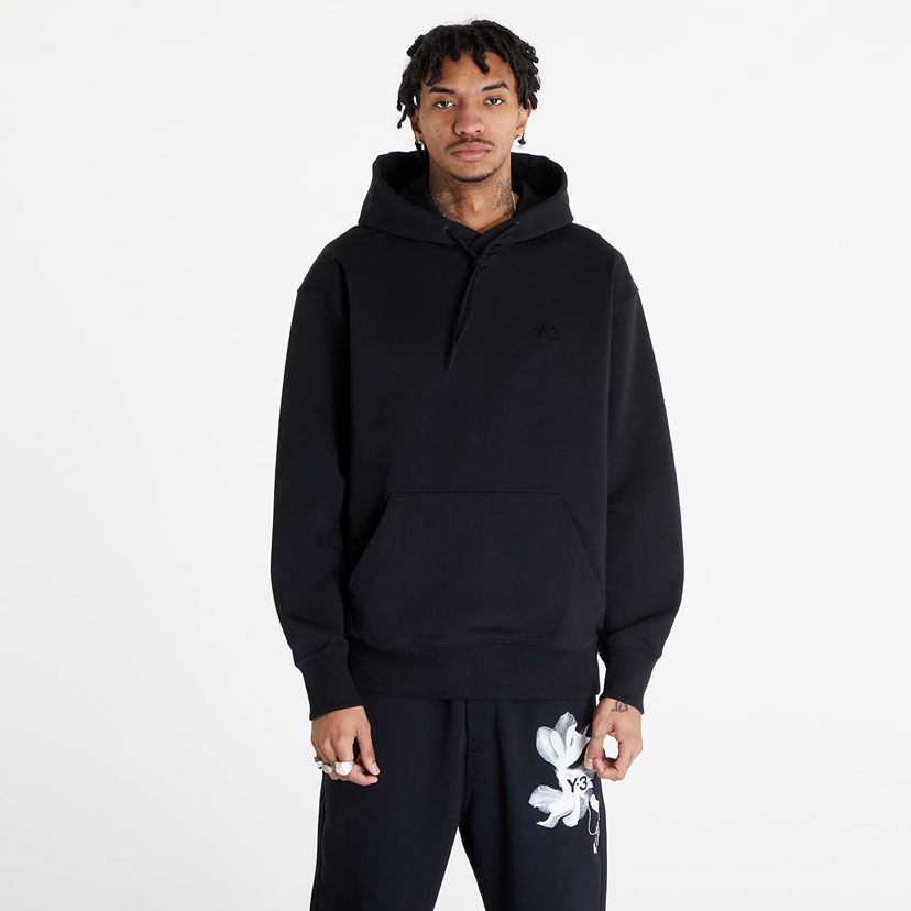 Dukserice Y-3 French Terry Hoodie Black Crna | IV5584