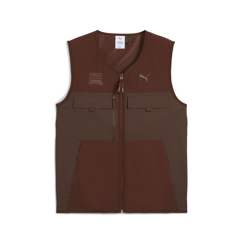 Prsluk Puma PUMA x TMNT PUMATECH Cargo Vest Smeđa | 630104_65