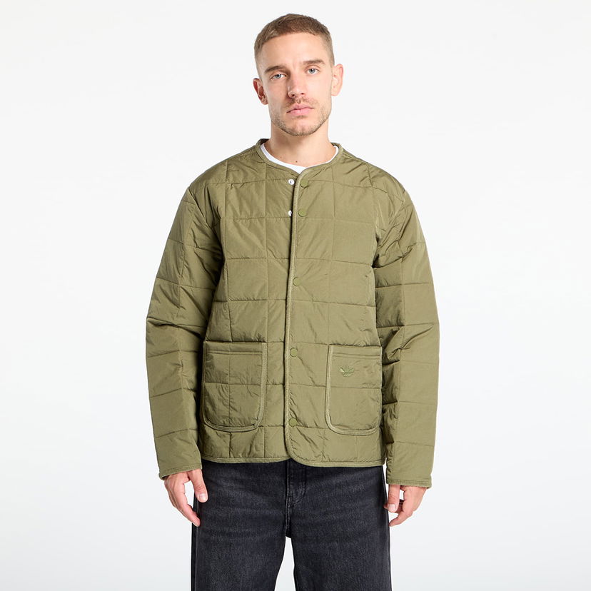Jakna adidas Originals adidas Originals Quilted Jacket Zelena | JW5818