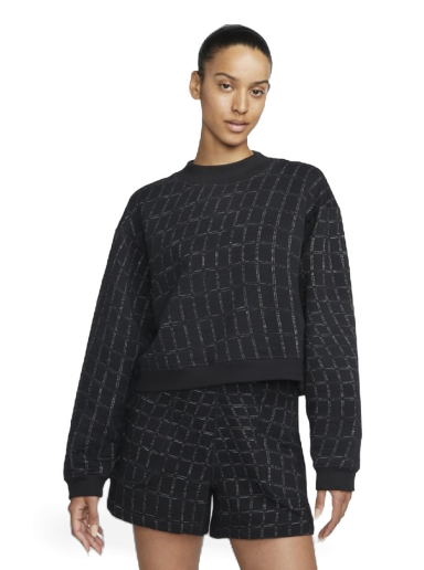 Dukserice Nike Yoga Therma-FIT Luxe Crew-neck Sweatshirt Crna | DV4317-010
