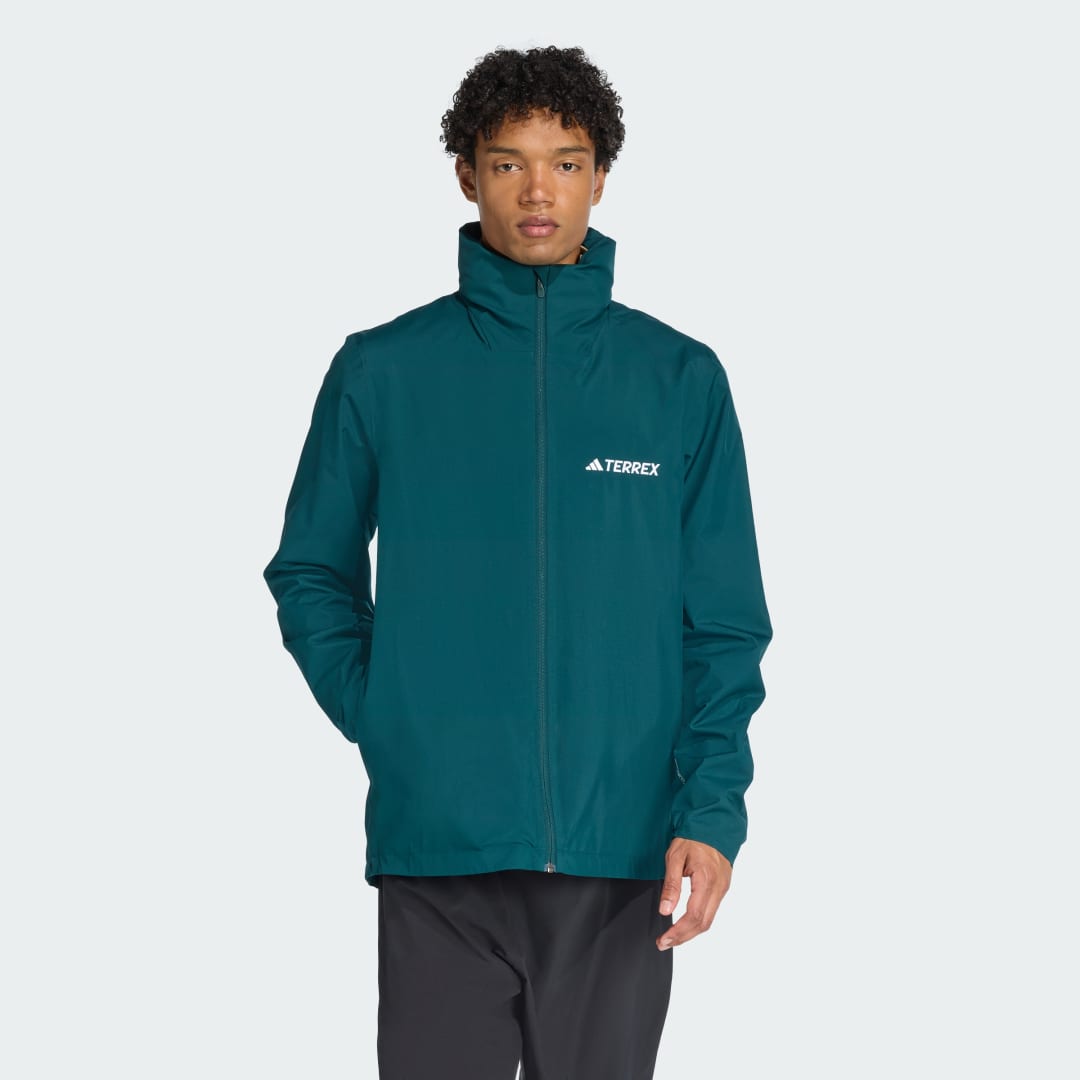 Jakna adidas Performance Multi Essentials 2L Rain Jacket Zelena | JY0478, 0