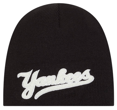Kapica New Era New Era New York Yankees Chenille Beanie Crna | 60493061-60493061, 0
